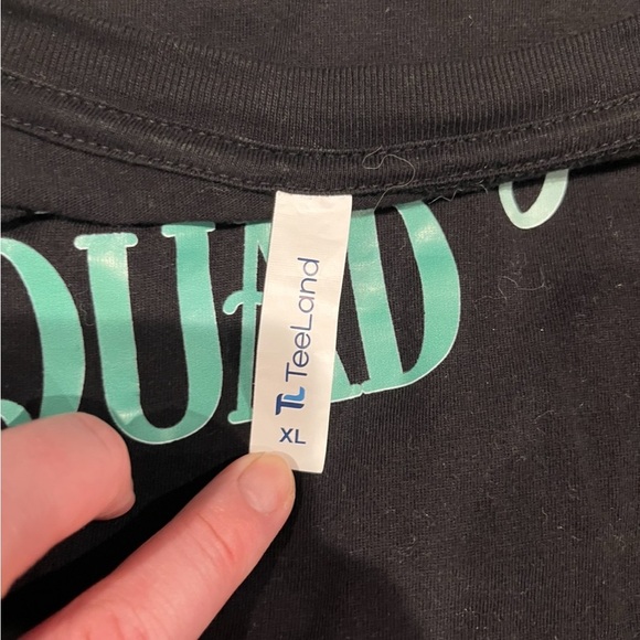 Black Birthday Squad Graphic T-Shirt Short Sleeve XL - Picture 5 of 5